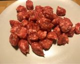 Foto del passaggio 1 della ricetta Pasta con sugo di salsiccia