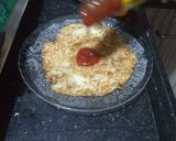 A picture of step 5 of Leftover Rice Pizza.