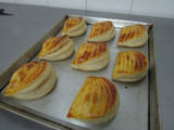 Empanadas de hojaldre con pollo