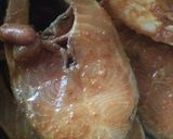 A picture of step 1 of Fried Hilsa fish #Cookpad.