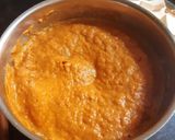 A picture of step 5 of Tofu butter masala.