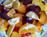 عکس مرحله 5 از دستور ژله میوه در طالبی solmaz
