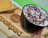 A picture of step 6 of Frothy Coffee.