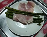 Foto del paso 1 de la receta: Espárragos envueltos en jamón