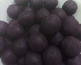Foto langkah ke 4 dari resep Bola Ubi Ungu Cokelat.