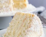 A picture of step 9 of Coconut cake.