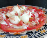 Foto del paso 7 de la receta: Ensalada de melón, tomate y salsa de yogurt