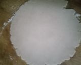 A picture of step 3 of Quinoa flour Roti.