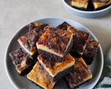 Foto langkah ke 9 dari resep Cheesecake Brownies.