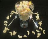 A picture of step 2 of Fruity Pasta Salad.