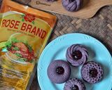 Foto langkah ke 6 dari resep Bolu Kukus Ubi Ungu Santan.
