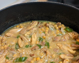 Foto del paso 5 de la receta: Pollo con garbanzos a la pimienta verde