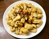 Foto langkah ke 8 dari resep •Tahu Cabe Garam• by Dapur Itha.