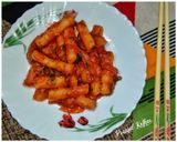 A picture of step 13 of Tteokbokki (Korean Spicy Rice Cake).