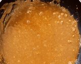A picture of step 1 of CARAMEL SAUCE (with milk).