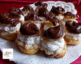 Képviselőfánk gesztenyés krémmel recept fázis 4 fotója