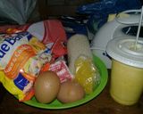 Foto langkah ke 1 dari resep Bolu jagung (corn cake) manis gurih.