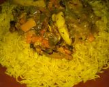 صورة لخطوة 1 من وصفة أرز بسمتي بفواكه البحر