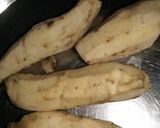 A picture of step 1 of Sweet potato Kheer.