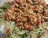 A picture of step 6 of Singaporian rice.