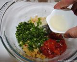 A picture of step 4 of Tabbouleh Salad.