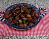 Foto del paso 1 de la receta: Castañas cocidas con anises y naranja