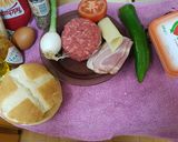 Foto del paso 1 de la receta Doble hamburguesa brava 🍔🌶