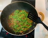Foto langkah ke 4 dari resep Tumis kacang ca ayam.