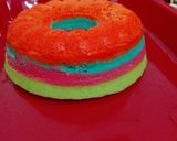 Foto langkah ke 7 dari resep Rainbow cake.