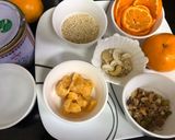 A picture of step 1 of Orange Quinoa Halwa.