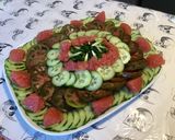 Une image de l'étape 12 de Salade de concombre,tomates Tiverta,pomelos et ail des ours.