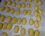 Foto langkah ke 3 dari resep Kue Salju Oval ❄️.