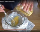 A picture of step 4 of How to make mayonnaise and fix it if it splits.