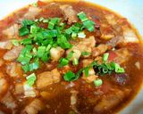 Hình bước làm 2 của món Heo quay kho cà chua
