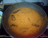 A picture of step 3 of Kadhai paneer.