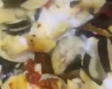 A picture of step 6 of Achari Aloo Baingan.