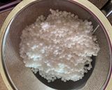A picture of step 1 of Farari Sabudana laddu.