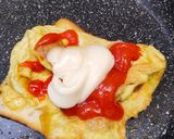 Foto langkah ke 4 dari resep Sandwich Telur Mayo.