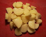 Foto del paso 5 de la receta: Patatas con ajos y pescado con pimientos picantes