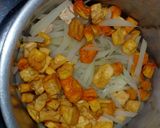 Foto langkah ke 9 dari resep Sayur lodeh pepaya ++(plus tahu,tempe dan udang).