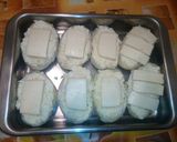 Foto del paso 4 de la receta: Patatas asadas rellenas de queso y beicon