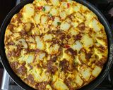Foto del paso 7 de la receta: Tortilla de papas y hongos