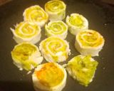 A picture of step 3 of Potato cheezey tawa wheels.