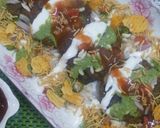 A picture of step 4 of Aloo tikki chat.