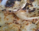 A picture of step 1 of Butter naan.