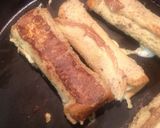 Foto del paso 5 de la receta: Pan francés relleno de nutela y plátano