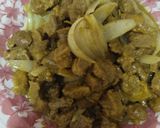 Gambar langkah 10 resipi Daging Goreng Kunyit.