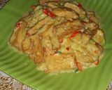 Foto langkah ke 6 dari resep Tahu Saus Telur Asin.