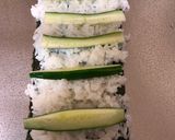 A picture of step 14 of Japanese Salad Roll Sushi 🌹.