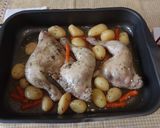 Foto del paso 17 de la receta: Muslitos de pollo o Contramuslos al Ajo y Limón al Horno